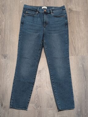 Nicole Miller Soho High Rise Ankle Skinny Jeans Stretch